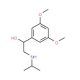 1-(3,5-Dimethoxyphenyl)-2-(isopropylamino)-1-ethanol - chemical structure image