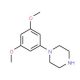 1-(3,5-Dimethoxyphenyl)-piperazine (CAS 53557-93-0) - chemical structure image