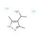 [1-(3,5-Dimethyl-1H-pyrazol-4-yl)ethyl]aminedihydrochloride - chemical structure image