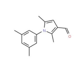 1-(3,5-dimethylphenyl)-2,5-dimethyl-1H-pyrrole-3-carbaldehyde - chemical structure image