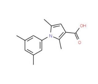 1-(3,5-dimethylphenyl)-2,5-dimethyl-1H-pyrrole-3-carboxylic acid - chemical structure image