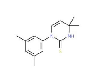1-(3,5-Dimethylphenyl)-4,4-dimethyl-1,4-dihydropyrimidine-2-thiol - chemical structure image