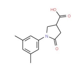 1-(3,5-Dimethylphenyl)-5-oxopyrrolidine-3-carboxylic acid - chemical structure image