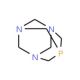 1,3,5-Triaza-7-phosphaadamantane 的分子结构, CAS编号: 53597-69-6 1,3,5-Triaza-7-phosphaadamantane (CAS 53597-69-6) - chemical structure image