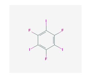 1,3,5-Trifluoro-2,4,6-triiodobenzene (CAS 84322-56-5) - chemical structure image