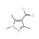 1,3,5-Trimethyl-1H-pyrazole-4-carbonyl chloride (CAS 98298-63-6) - chemical structure image