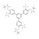 1,3,5-Tris[4-(trifluoromethanesulfonyloxy)-3-(trimethylsilyl)phenyl]benzene (CAS 847925-63-7) - chemical structure image