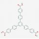 1,3,5-Tris(4′-carboxy[1,1′-biphenyl]-4-yl)benzene (CAS 911818-75-2) - chemical structure image