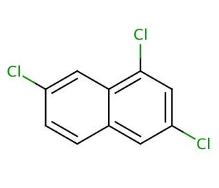 1,3,7-Trichloronaphthalene (CAS 55720-37-1) - chemical structure image