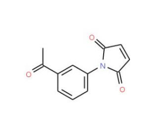 1-(3-Acetyl-phenyl)-pyrrole-2,5-dione - chemical structure image