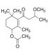 1-[3-(Acetyloxy)-2,6,6-trimethyl-1-cyclohexen-1-yl]-3-methoxy-1-butanone (CAS 945426-70-0) - chemical structure image