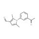 1-(3-acetylphenyl)-2,5-dimethyl-1H-pyrrole-3-carbaldehyde - chemical structure image