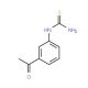 1-(3-Acetylphenyl)-2-thiourea (CAS 86801-04-9) - chemical structure image