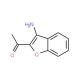 1-(3-Amino-benzofuran-2-yl)-ethanone (CAS 49615-96-5 ) - chemical structure image