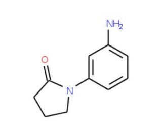 1-(3-Amino-phenyl)-pyrrolidin-2-one - chemical structure image