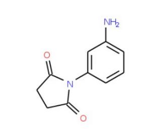 1-(3-Amino-phenyl)-pyrrolidine-2,5-dione - chemical structure image