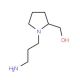 [1-(3-Amino-propyl)-pyrrolidin-2-yl]-methanol - chemical structure image