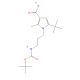 1-(3-Aminoprop-1-yl)-5-(tert-butyl)-2-methyl-1H-pyrrole-3-carboxylic acid, 1-BOC protected 的分子结构, CAS编号: 306936-18-5 1-(3-Aminoprop-1-yl)-5-(tert-butyl)-2-methyl-1H-pyrrole-3-carboxylic acid, 1-BOC protected (CAS 306936-18-5) - chemical struc