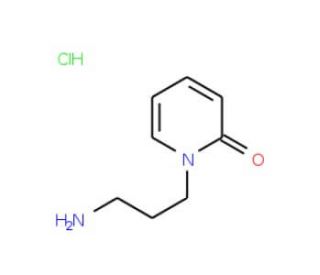 1-(3-aminopropyl)-1,2-dihydropyridin-2-one hydrochloride - chemical structure image