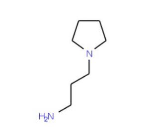 1-(3-Aminopropyl)pyrrolidine (CAS 23159-07-1) - chemical structure image