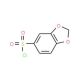 1,3-Benzodioxole-5-sulphonyl chloride (CAS 115010-10-1) - chemical structure image