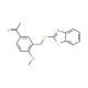 1-[3-(Benzothiazol-2-ylsulfanylmethyl)-4-methoxy-phenyl]-ethanone - chemical structure image