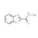 1,3-Benzothiazole-2-carbohydrazide (CAS 28891-34-1) - chemical structure image