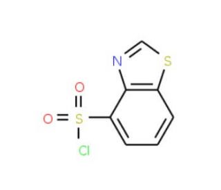 1,3-Benzothiazole-4-sulfonyl Chloride (CAS 149575-65-5) - chemical structure image