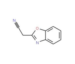 1,3-benzoxazol-2-ylacetonitrile (CAS 15344-56-6) - chemical structure image