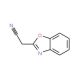 1,3-benzoxazol-2-ylacetonitrile (CAS 15344-56-6) - chemical structure image