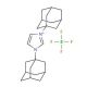 1,3-Bis(1-adamantyl)imidazolium tetrafluoroborate (CAS 286014-42-4) - chemical structure image