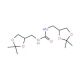 1,3-Bis[(2,2-dimethyl-1,3-dioxolan-4-yl)methyl]urea (CAS 159390-20-2) - chemical structure image