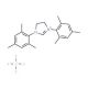 1,3-Bis(2,4,6-trimethylphenyl)-4,5-dihydroimidazolium tetrafluoroborate (CAS 245679-18-9) - chemical structure image
