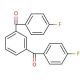 1,3-Bis(4-fluorobenzoyl)benzene (CAS 108464-88-6) - chemical structure image
