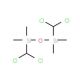 1,3-Bis(dichloromethyl)-1,1,3,3-tetramethyldisiloxane (CAS 2943-70-6) - chemical structure image
