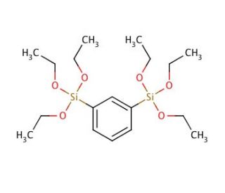 1,3-Bis(triethoxysilyl)benzene (CAS 16067-99-5) - chemical structure image