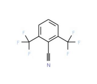 1,3-Bis(trifluoromethyl)-2-cyanobenzene (CAS 25753-25-7) - chemical structure image