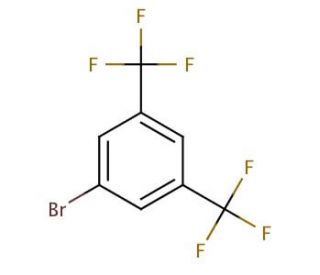 1,3-Bis(trifluoromethyl)-5-bromobenzene (CAS 328-70-1) - chemical structure image