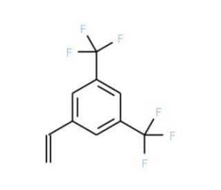1,3-Bis(trifluoromethyl)-5-vinylbenzene (CAS 349-59-7) - chemical structure image