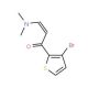 1-(3-Bromo-2-thienyl)-3-(dimethylamino)-2-propen-1-one - chemical structure image