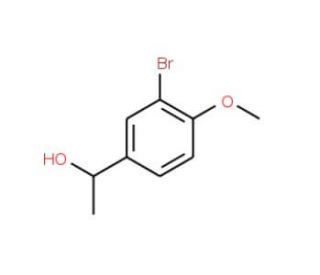 1-(3-bromo-4-methoxyphenyl)ethanol (CAS 94670-25-4) - chemical structure image