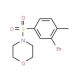 1-(3-Bromo-4-methylphenylsulfonyl)morpholine (CAS 850429-74-2) - chemical structure image
