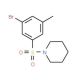 1-(3-Bromo-5-methylphenylsulfonyl)piperidine (CAS 1020252-95-2) - chemical structure image