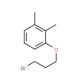 1-(3-Bromo-propoxy)-2,3-dimethyl-benzene - chemical structure image