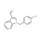 1-(3-Bromobenzyl)-1H-indole-3-carbaldehyde - chemical structure image