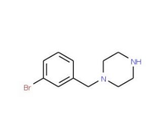 1-(3-bromobenzyl)piperazine (CAS 423154-81-8) - chemical structure image