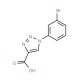 1-(3-bromophenyl)-1H-1,2,3-triazole-4-carboxylic acid - chemical structure image