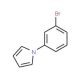 1-(3-Bromophenyl)-1H-pyrrole (CAS 107302-22-7) - chemical structure image