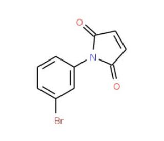 1-(3-Bromophenyl)-1H-pyrrole-2,5-dione (CAS 53534-14-8) - chemical structure image