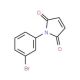 1-(3-Bromophenyl)-1H-pyrrole-2,5-dione (CAS 53534-14-8) - chemical structure image